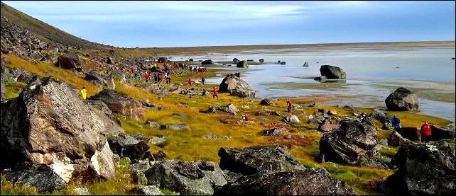 Iron Strand invaded by tourists