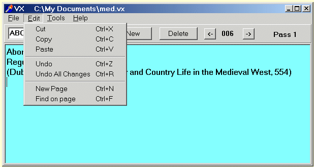 File Menu