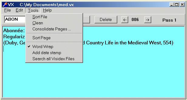 File Menu