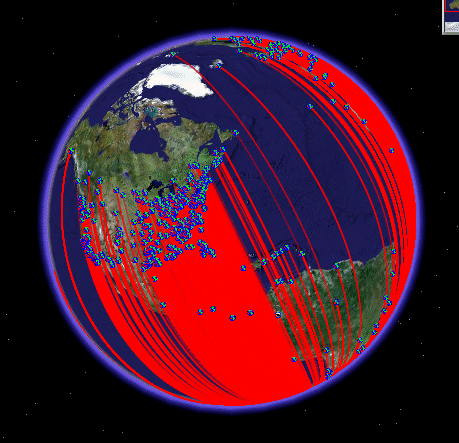 Google Earth View of Spots