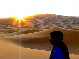 Sahara sunrise