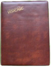 VisiCalc brown binder