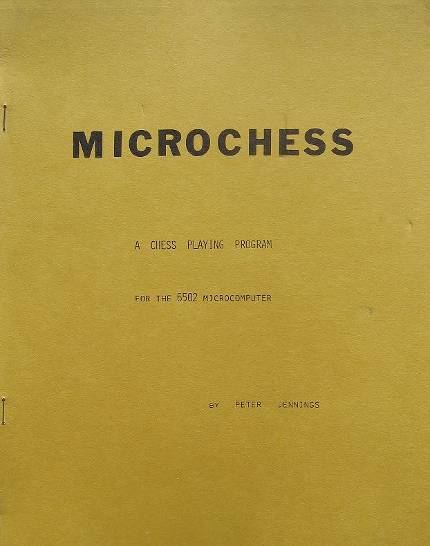 Microchess as shipped in 1976